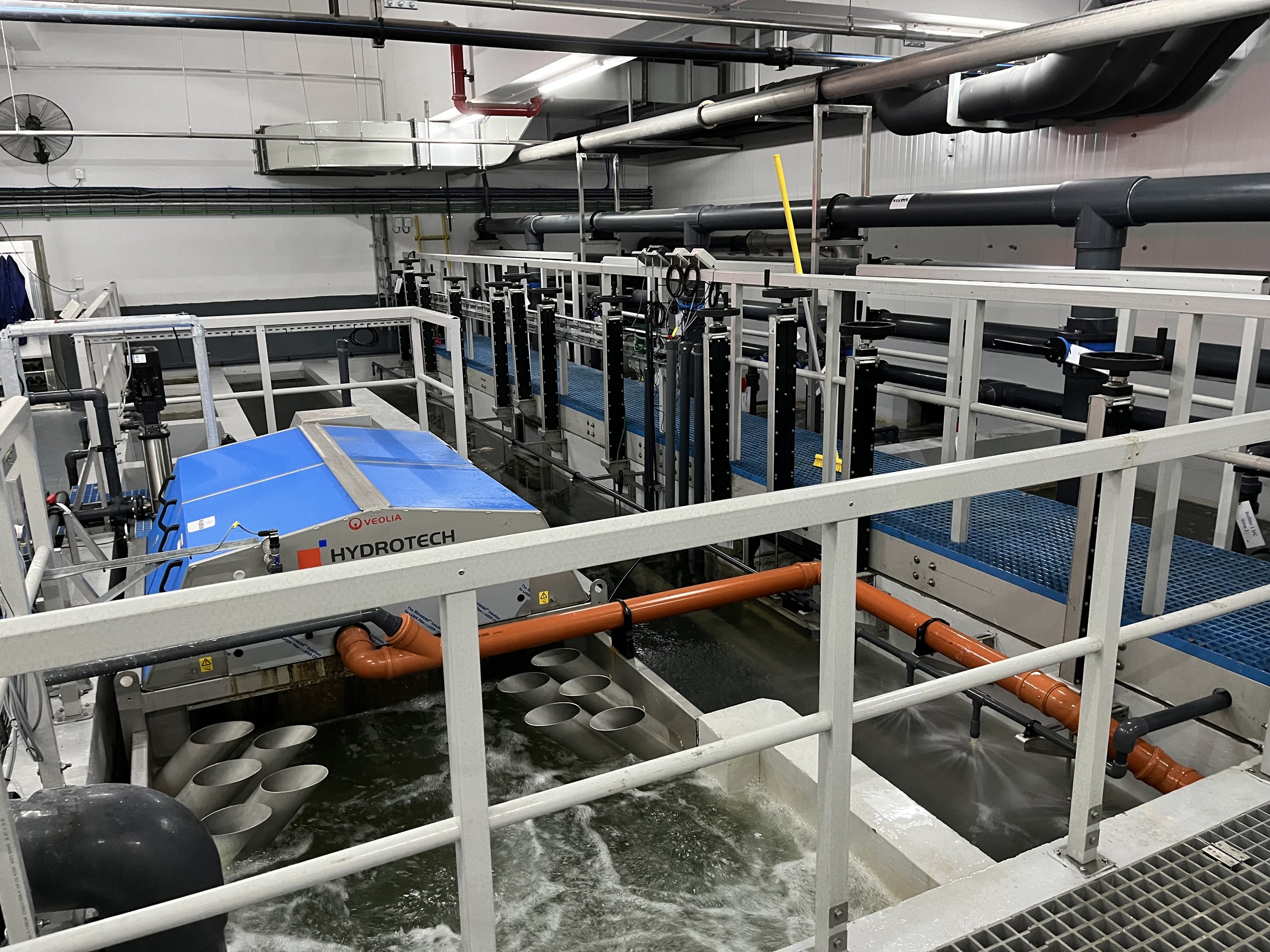 RAS 3 Water cleaning